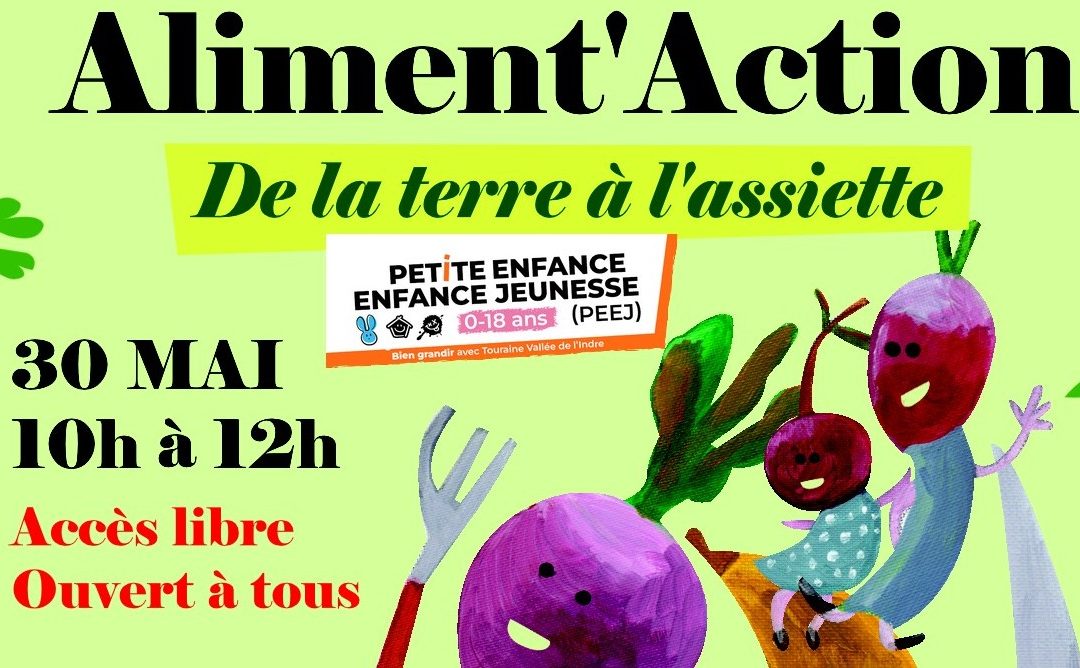 Samedi 30 mai à 12 – Aliment&rsquo;Action
