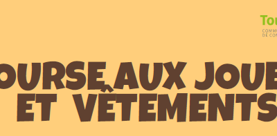 Dimanche 18 octobre – Bourse aux vêtements et aux jouets